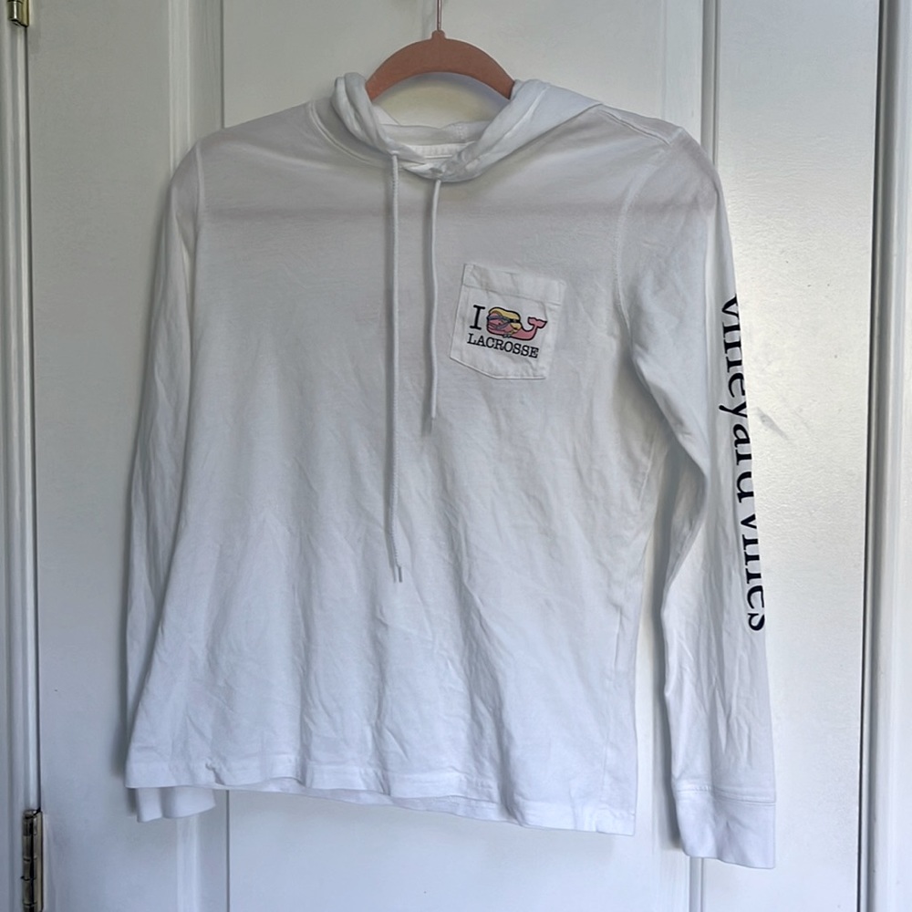 Vineyard Vines Women’s Lacrosse Hooded Tee